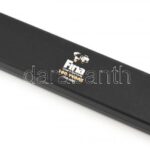 Fina férfi quartz karóra, bőr szíjjal, elemcsere szükséges, dobozban, d:33mm - Image 3
