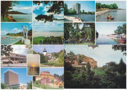 BALATON - 47 db modern képeslap