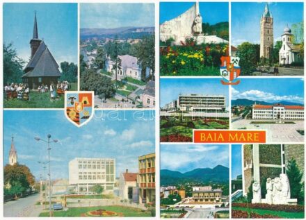 22 db MODERN erdélyi képeslap vegyes minőségben / 22 modern Transylvanian postcards in mixed quality