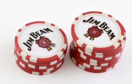13 db Jim Beam póker zseton