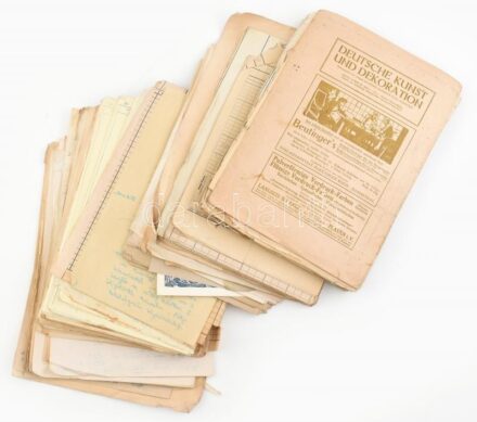 1945-1946 A budapesti honvéd rendelő intézet átépítési dokumentumai