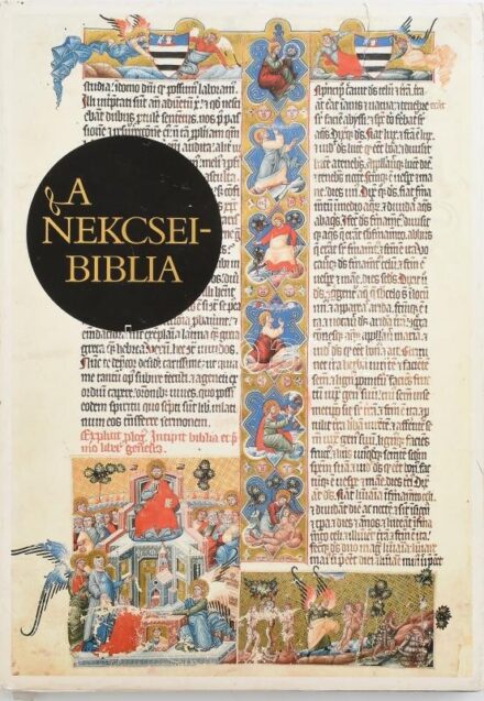 A Nekcsei Biblia legszebb lapjai. Bevezetőt írta Dana J. Pratt, a képmagyarázatokat írta Lévárdy Ferenc, a hasonmás kiadást gondozta és tervezte Szántó Tibor. Budapest - Washington, 1988, Helikon - Library of Congress.
