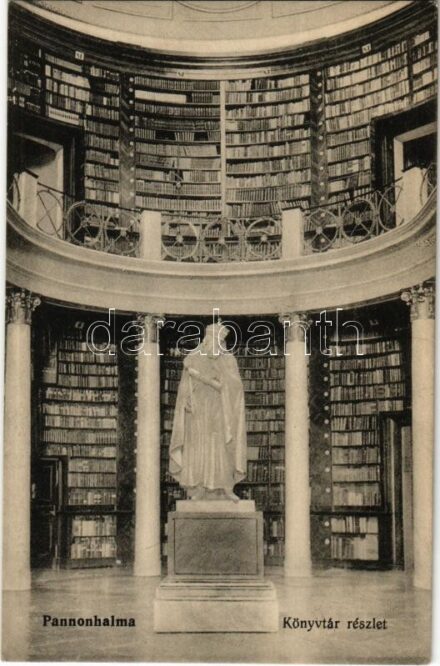 Pannonhalma, Apátsági könyvtár, belső
