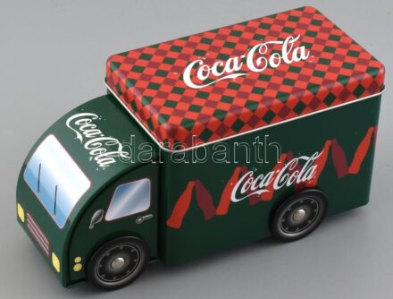 Coca Cola pléh autó doboz, 21x9x12cm