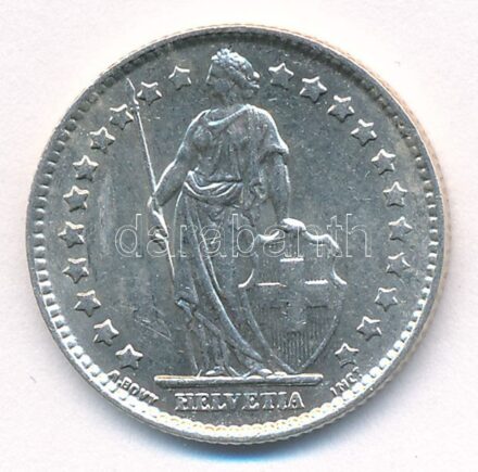 Svájc 1962B 1Fr Ag T:1-,2 Switzerland 1962B 1 Franc Ag C:AU,XF Krause KM#24