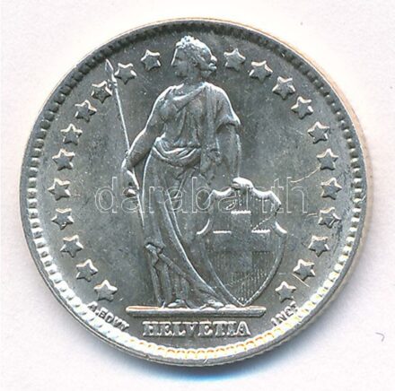 Svájc 1963B 1Fr Ag T:1-,2 Switzerland 1963B 1 Franc Ag C:AU,XF Krause KM#24