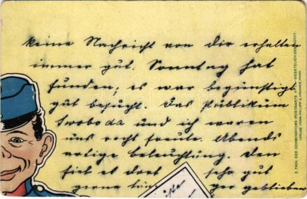 1903 Katona / Soldier. Theil der Combinations-Postkarte No. 1. Philipp & Kramer (Rb)