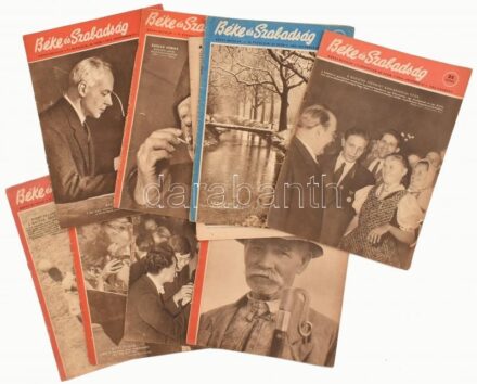 1955 A Béke és Szabadság 9 db száma
