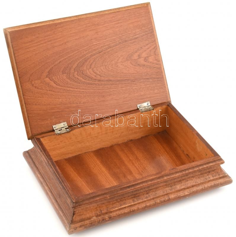Fa doboz, jó állapotban, 23×15×6 cm - Image 2