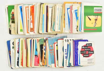 cca 1965-1991 kb. 350 db kártyanapár, többségében a 60-as/70-es évekből, vegyesen magyar és külföldi