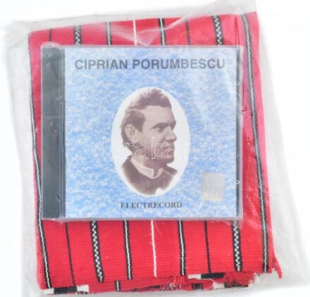Ciprian Porombescu CD + népművészeti asztalterítő