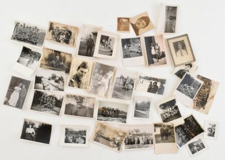 cca 1914-1980 Vegyes katonai fotó tétel, 4,5×3,5 és 6,5×9,5 cm közötti méretekben