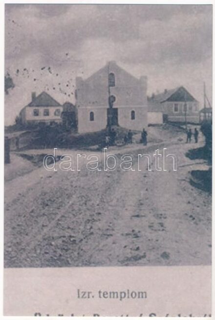 Berettyószéplak, Bihar-Széplak, Széplak, Suplacu de Barcau; izraelita templom, zsinagóga / synagogue + MODERN COPY