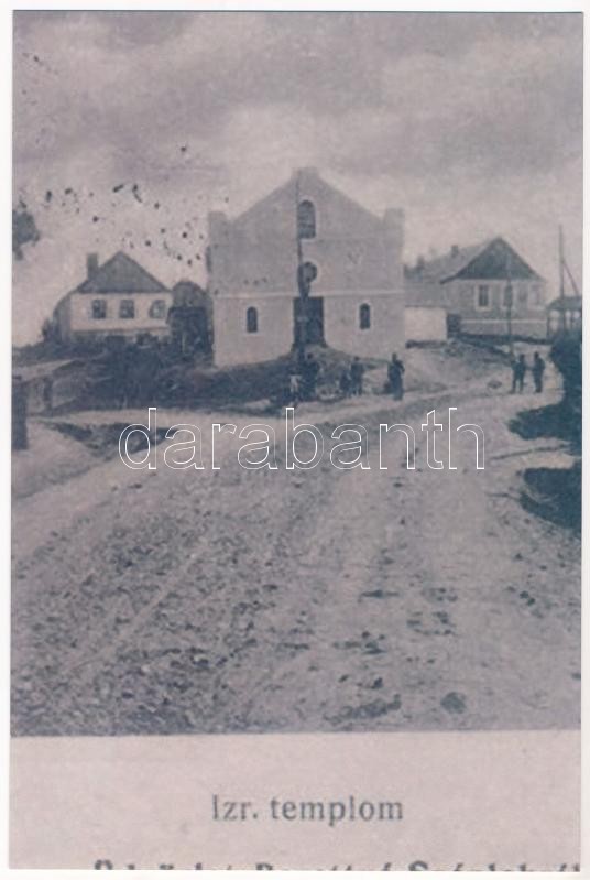 Berettyószéplak, Bihar-Széplak, Széplak, Suplacu de Barcau; izraelita templom, zsinagóga / synagogue + MODERN COPY