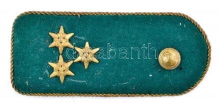 M. kir. katonai tiszti vállap