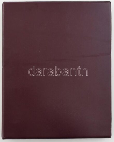 Telefonkártya berakó A/4-es gyűrűs berakó, 29 lapos, egy lap 8 osztással,