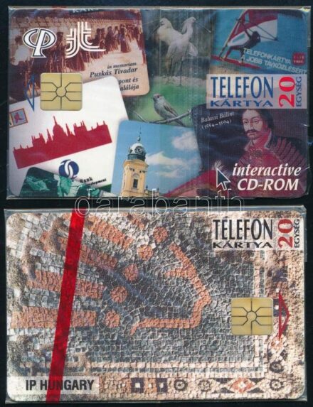 1995 IP Hungary, Telefonkártya katalógus Harley Davidson használatlan telefonkártya 2 db csak 4000 pld!