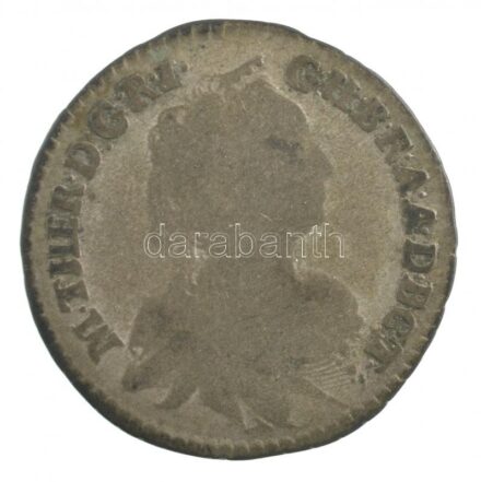 1752X-KB 3 kr Ag 'Mária Terézia' T:3 patina Huszár: 1724-1726, Unger III.:1256