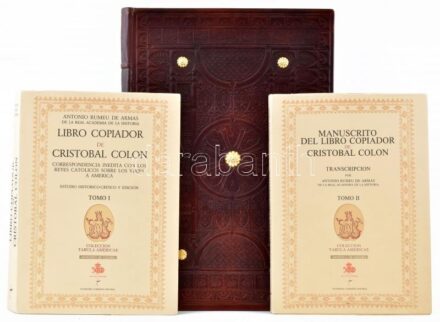 Rumeu de Armas, Antonio (szerk) Libro copiador de Cristóbal Colón: correspondencia inédita con los Reyes Católicos sobre los viajes a América. Madrid, 1989. Ministerio Cultura. Kolombusz Kristóf naplójának facsimile változata.