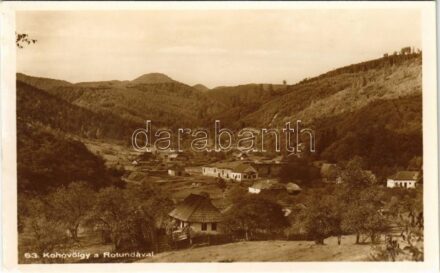 Kohóvölgy, Strambu-Baiut (Magyarlápos, Targu Lapus); látkép a Rotundával / general view