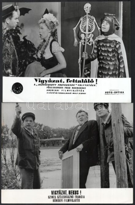 cca 1980 előtt készült külföldi filmek egy-egy jelenete, 13 db vintage produkciós filmfotó, válogatás Pánczél György (1920-?) filmtörténész hagyatékából (film- és színházifotó gyűjteményéből), kisebb hibákkal, 18x24 cm