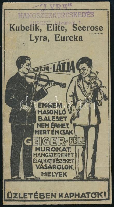 Lyra Hangszerkereskedés szórólap