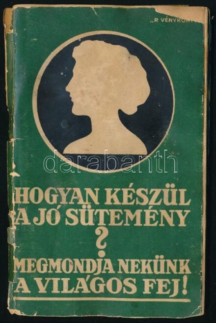 cca 1940 Hogyan készül a jó sütemény? Megmondja nekünk a világos fej! Dr. Oetker receptfüzet, 96 p., sérült, a könyvtesttől elvált borítóval, helyenként foltos lapokkal.