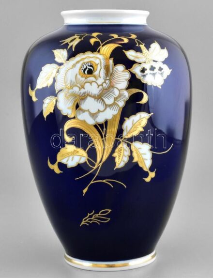 Wallendorf porcelán díszváza, hibátlan, jelzett, m:30cm