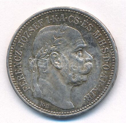 1915KB 1K Ag 'Ferenc József' T:2 patina Adamo K5.1