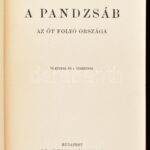 Baktay Ervin (1890-1963): A Pandzsáb. Az öt folyó országa. Magyar Földrajzi Társaság Könyvtára. Bp.,[1937], Franklin, 185+3 p.+ 24 (fekete-fehér képtáblák) t. +1 (kihajtható térkép melléklet: A Pandzsáb térkép, 22,5x33,5 cm) t. - Image 2