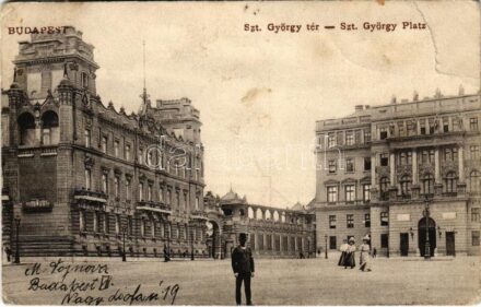 1909 Budapest I. Szent György tér, Honvédelmi Minisztérium (b)