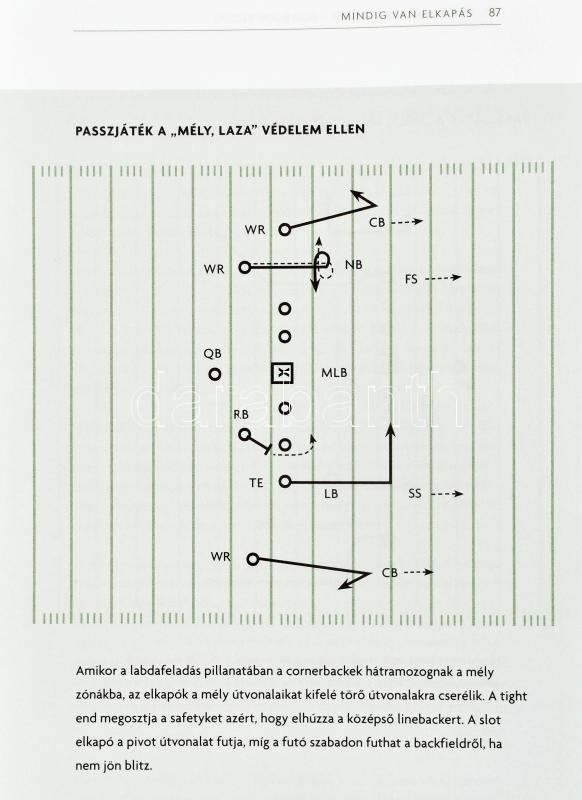 Pat Kirwan-David Seigerman: Ne csak a labdát nézd! Amerikai football szakértő szemmel. Pete Carroll és Bill Cowher előszavával. Bp., 2013., Playbook. Első magyar kiadás. Kiadó spirálozott kemény-kötés, hullámos-lapokkal. - Image 3