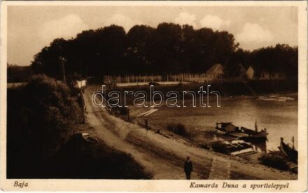 1930 Baja, Kamarás-Duna (Sugovica) a sportteleppel