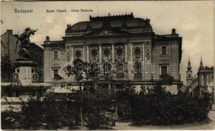 1911 Budapest I. Budai Vigadó (ragasztónyom / glue marks)