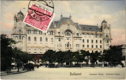 1910 Budapest V. Gresham Palota (Rb)