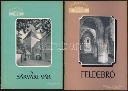 Műemlékeink sorozat 3 kötete: Kampis Antal: Feldebrő; Dercsényi Dezső: A jáki templom.; H. Takács Marianna: A sárvári vár. Bp.,1955-1957., Képzőművészeti Alap. Fekete-fehér fotókkal illusztráltak. Kiadói papírkötés, kissé