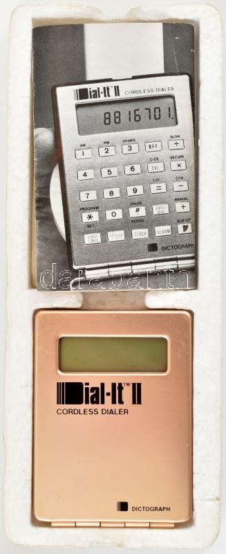 Dial It II. hangtárcsázó adapter telefonhoz eredeti dobozában