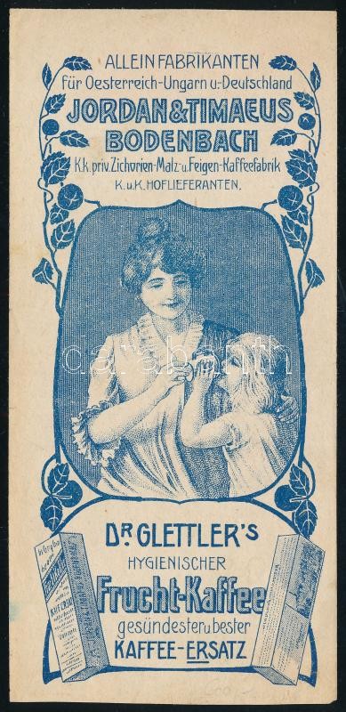 Jordan&Timaeus Bodenbach Fruchtkaffee számolócédula