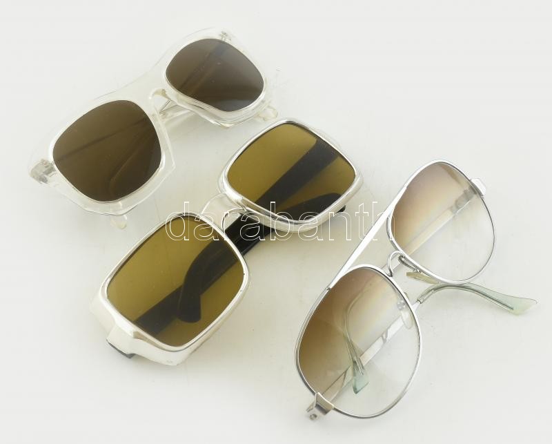 3 db retro napszemüveg