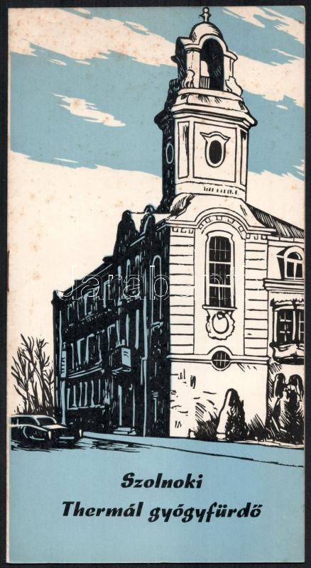 1967 Szolnoki thermál gyógyfürdő. Idegenforgalmi prospektus. Szolnok, Szolnoki Fürdő Vállalat, 4 sztl. lev.