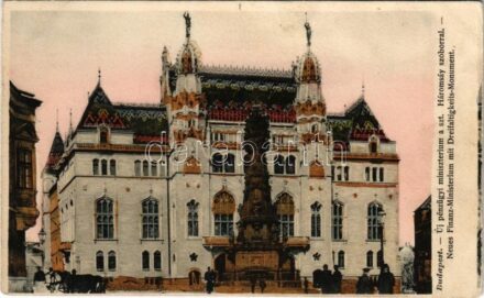 Budapest I. Pénzügyminisztérium, Szentháromság szobor (r)