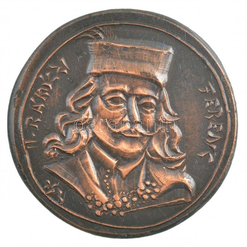 ifj. Szlávics László (1959-) DN 'II. Rákóczy Ferenc' kétoldalas Cu emlékérem tokban (39mm) T:1-