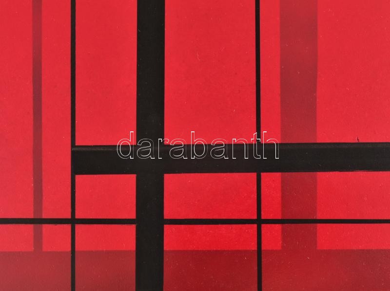 Kun Sarolta (1990-): Találkozások. Akril,farost, jelzett, 30x 40 cm - Image 2