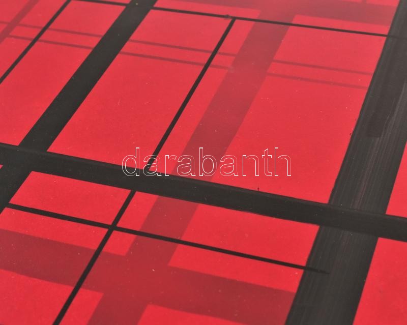 Kun Sarolta (1990-): Találkozások. Akril,farost, jelzett, 30x 40 cm - Image 3