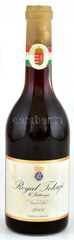 2000 Royal Tokaji 6 puttonyos Sztn. Tamás aszú, 0,5 l