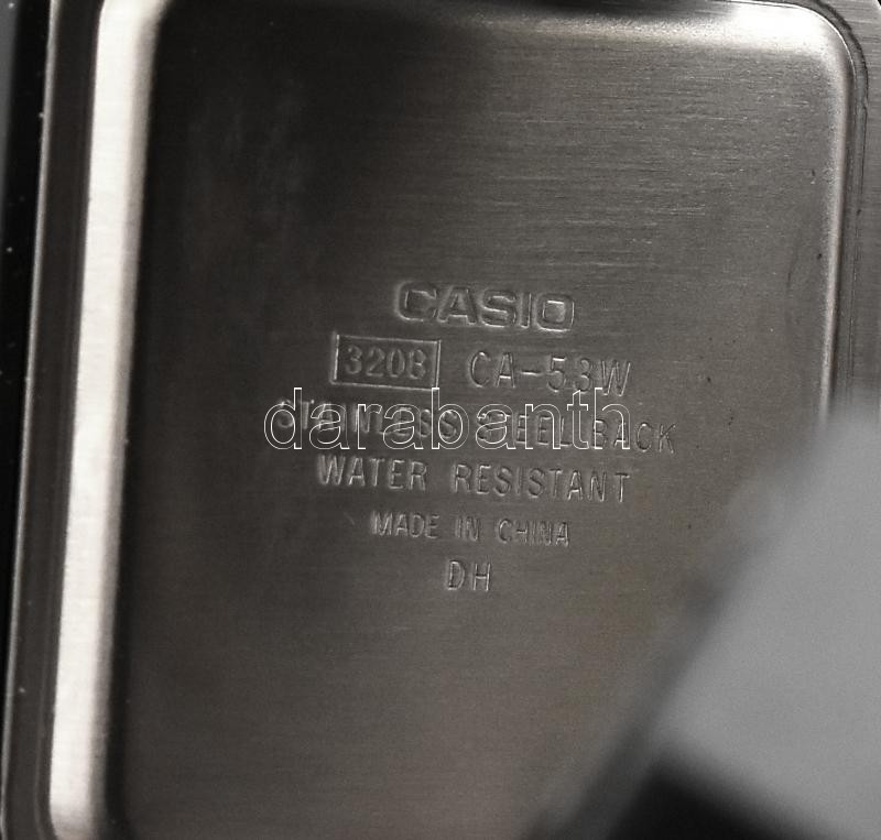Casio Vintage digitális karóra, CA53W-1 számológépes funkcióval, működik d:35mm - Image 3