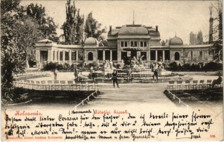 1904 Kolozsvár, Cluj; Sétatéri kioszk. Boskovics József kiadása / kiosk, restaurant