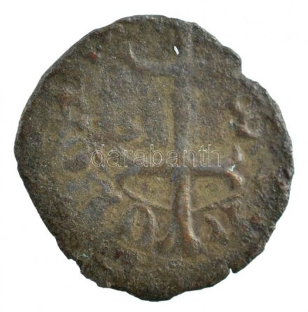 1462. Denár Ag 'I. Mátyás' (0,55g) T:3 Hungary 1462. Denár Ag 'Matthias I' (0,55g) C:F Huszár 704., Unger I.: 555.a