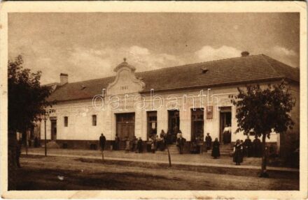 Nagysurány, Surany; Potr. druzstvo, Hl. obchod / fogyasztási szövetkezet üzlete / shop (EK)