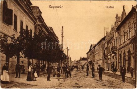 Kaposvár, Fő utca, Maitinsky üzlete